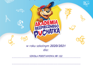 Certyfikat "Akademia bezpieczeństwa"