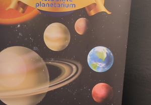 Plakat mobilne planetarium