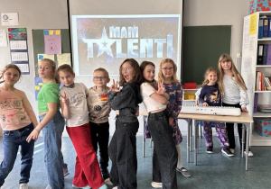 Mam talent i uczniowie klasy IIIB