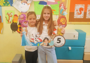 Anna Simka i Anastazja Franko z IIIC