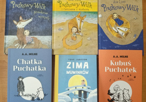 Sześć książek.
