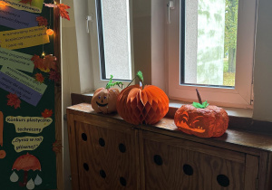 Trzy dynie konkursowe