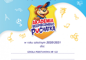Certyfikat "Akademia bezpieczeństwa"