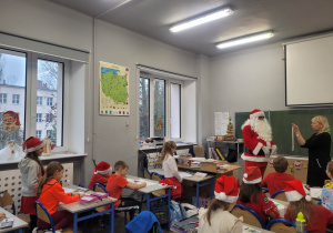 Święty Mikołaj w klasie II